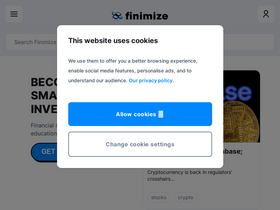 'finimize.com' screenshot