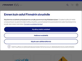 'finnairshop.com' screenshot