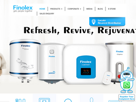 'finolex.com' screenshot