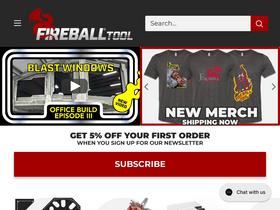 'fireballtool.com' screenshot