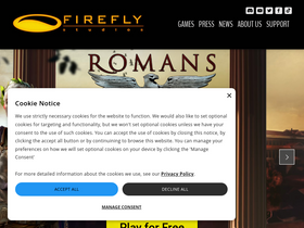 'fireflyworlds.com' screenshot