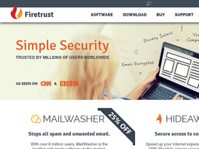 'firetrust.com' screenshot