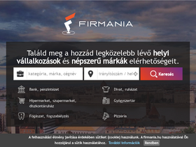 'firmania.hu' screenshot
