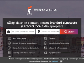 'firmania.ro' screenshot