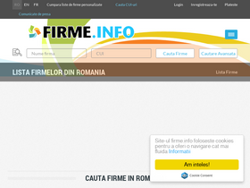 'firme.info' screenshot