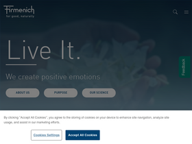 'firmenich.com' screenshot