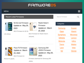 'firmwareos.com' screenshot