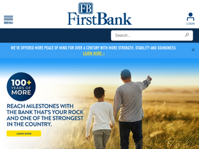 'firstbankonline.com' screenshot
