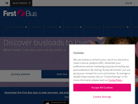 'firstbus.co.uk' screenshot