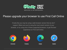 'firstcallonline.com' screenshot