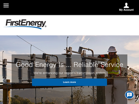 'firstenergycorp.com' screenshot
