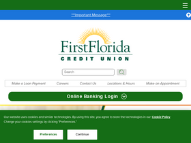 'firstflorida.org' screenshot