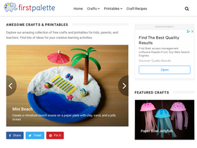 'firstpalette.com' screenshot