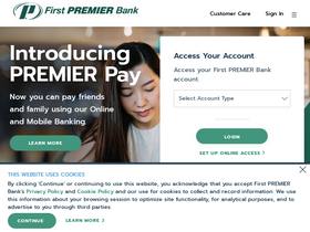 'firstpremier.com' screenshot