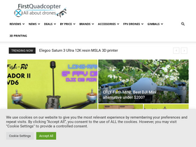 'firstquadcopter.com' screenshot