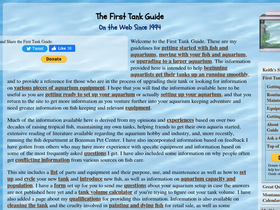 'firsttankguide.net' screenshot