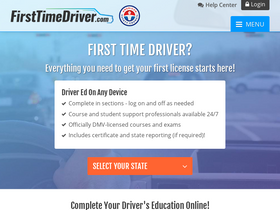 'firsttimedriver.com' screenshot