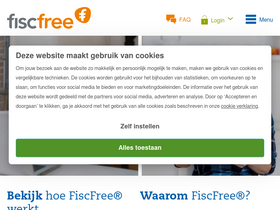 'fiscfree.nl' screenshot
