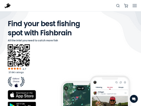'fishbrain.com' screenshot