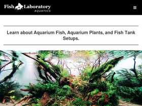 'fishlaboratory.com' screenshot