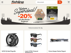 'fishline.se' screenshot