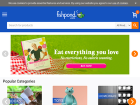 'fishpond.com' screenshot