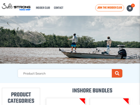 'fishstrong.com' screenshot