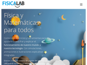 'fisicalab.com' screenshot