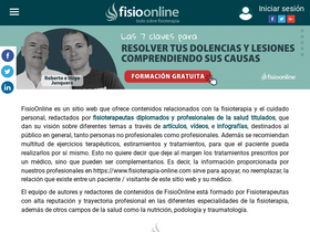 'fisioterapia-online.com' screenshot