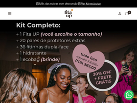 'fitaup.com' screenshot