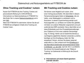 'fitbook.de' screenshot