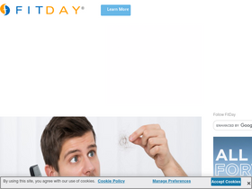 'fitday.com' screenshot