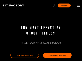 'fitfactoryfitness.com' screenshot