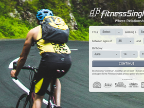 'fitness-singles.com' screenshot
