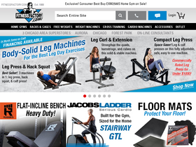 'fitnessfactory.com' screenshot