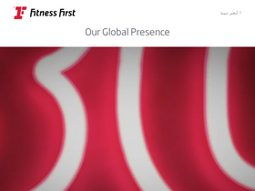 'fitnessfirstme.com' screenshot