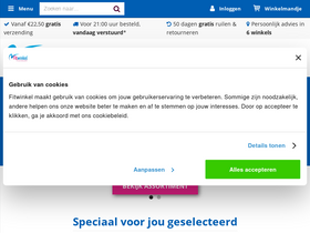 'fitwinkel.nl' screenshot