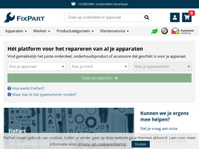 'fixpart.nl' screenshot