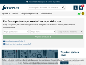 'fixpart.ro' screenshot