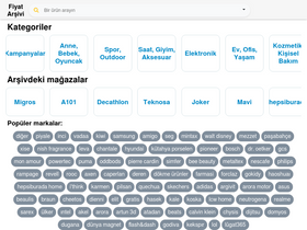 'fiyatarsivi.com' screenshot