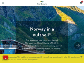 'fjordtours.com' screenshot