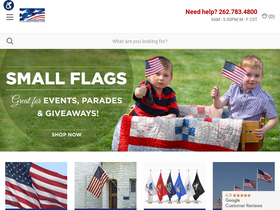 'flagsexpress.com' screenshot