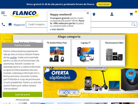 'flanco.ro' screenshot