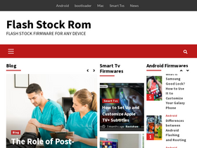 'flashstockrom.com' screenshot