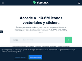'flaticon.es' screenshot