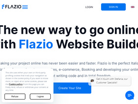 'flazio.com' screenshot