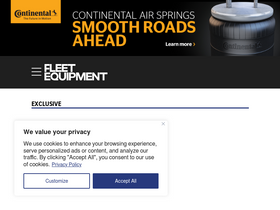 'fleetequipmentmag.com' screenshot