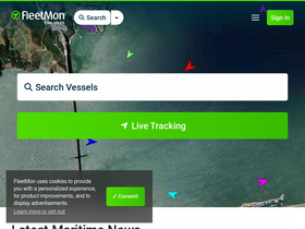 'fleetmon.com' screenshot