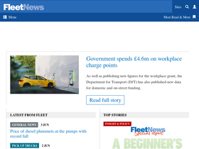 'fleetnews.co.uk' screenshot