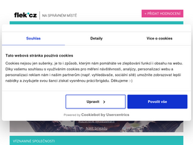 'flek.cz' screenshot
